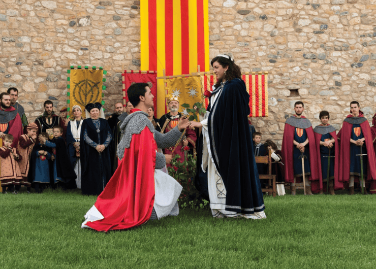 Semana medieval en Montblanc. Feria medieval de Sant Jordi (Bcn-Vallès)