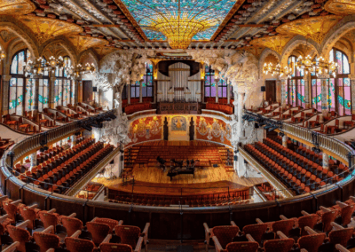 Concierto de Año Nuevo en El Palau de la Música (Barcelona)