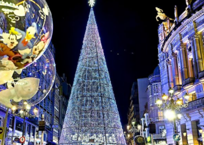 Galicia en Navidad luces de Vigo