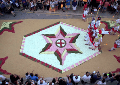 El Corpus y las Alfombras de Sitges (Vallès)