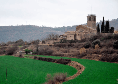 Monasterio Santa Maria de LLuçà y cocas de Perafita (Bcn-Granollers)