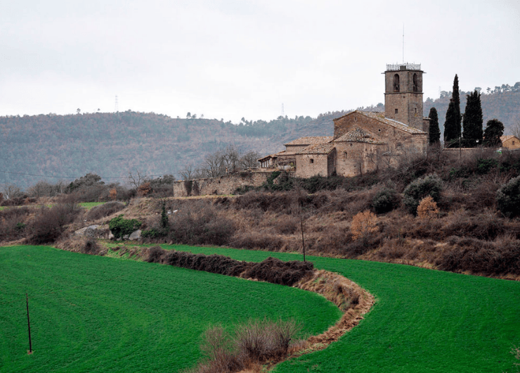 Monasterio Santa Maria de LLuçà y cocas de Perafita (Bcn-Granollers)