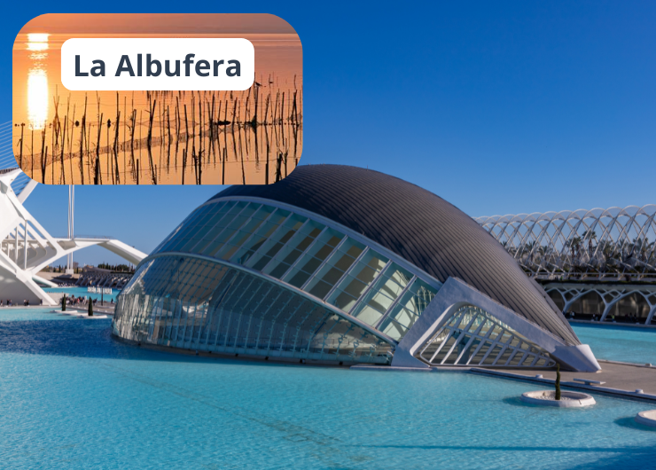 PORTADA VALENCIA ALBUFERA Valencia Oceanogràfic Valencia y La Albufera