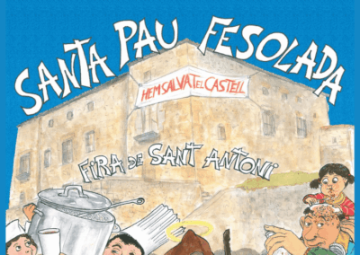 Feria del Fesol a Santa Pau-Almuerzo calçotada (Bcn- Vallès)